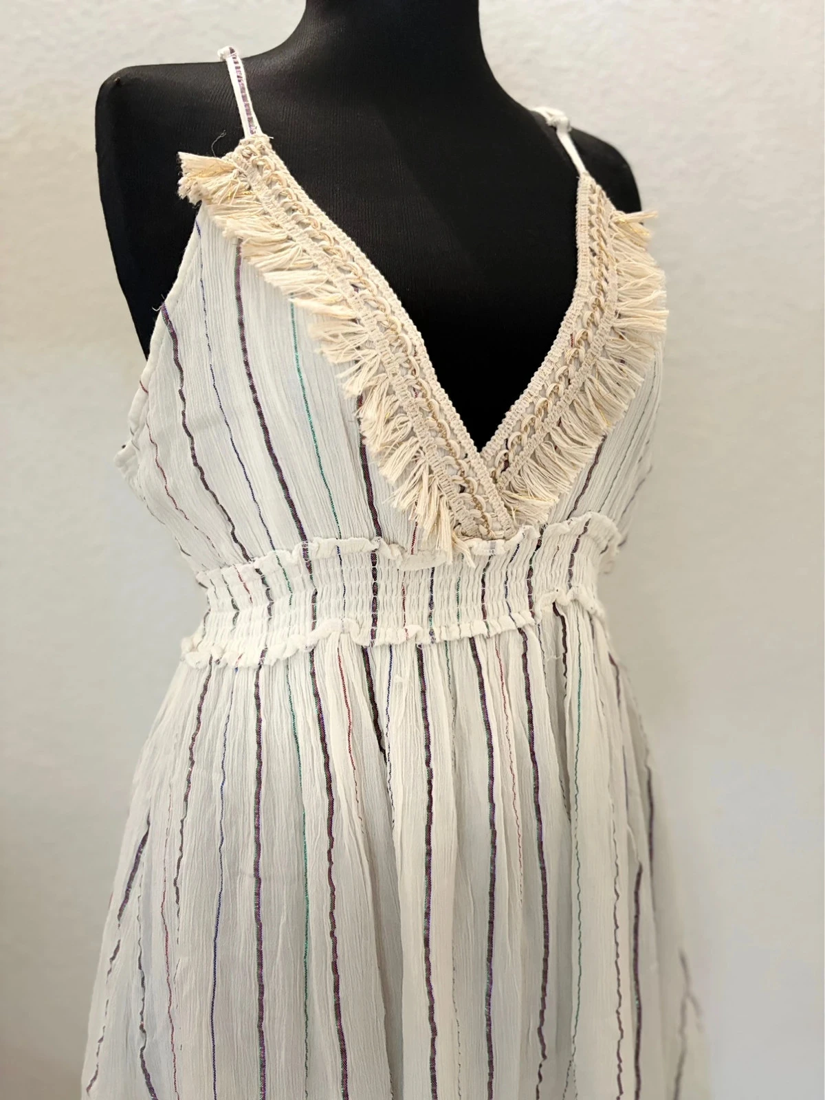 Vestido boêmio H.H.G. Tamanho L veste grande 100% viscose 😍 – photo 2